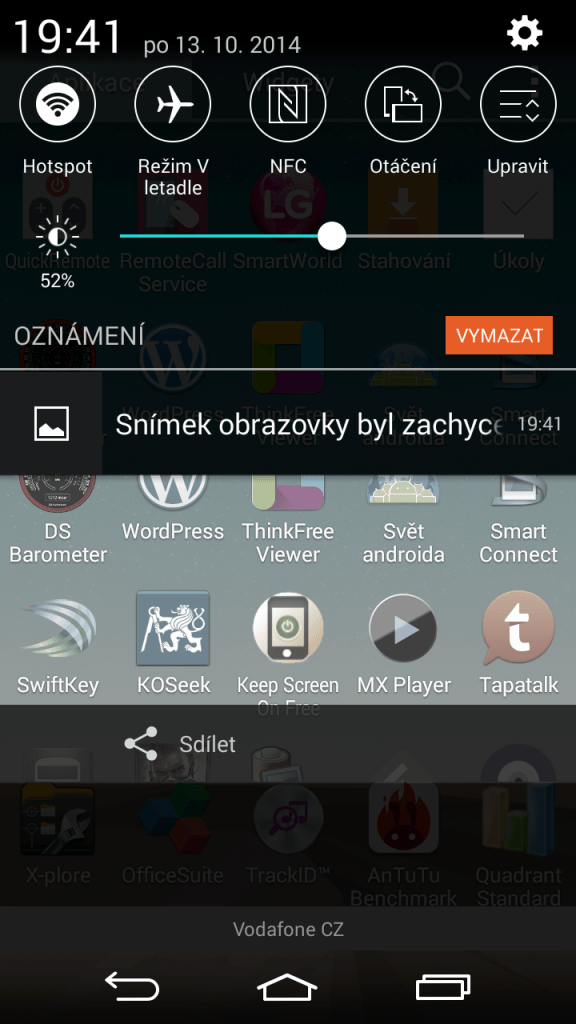 lg g3s prostredi systemu android 5