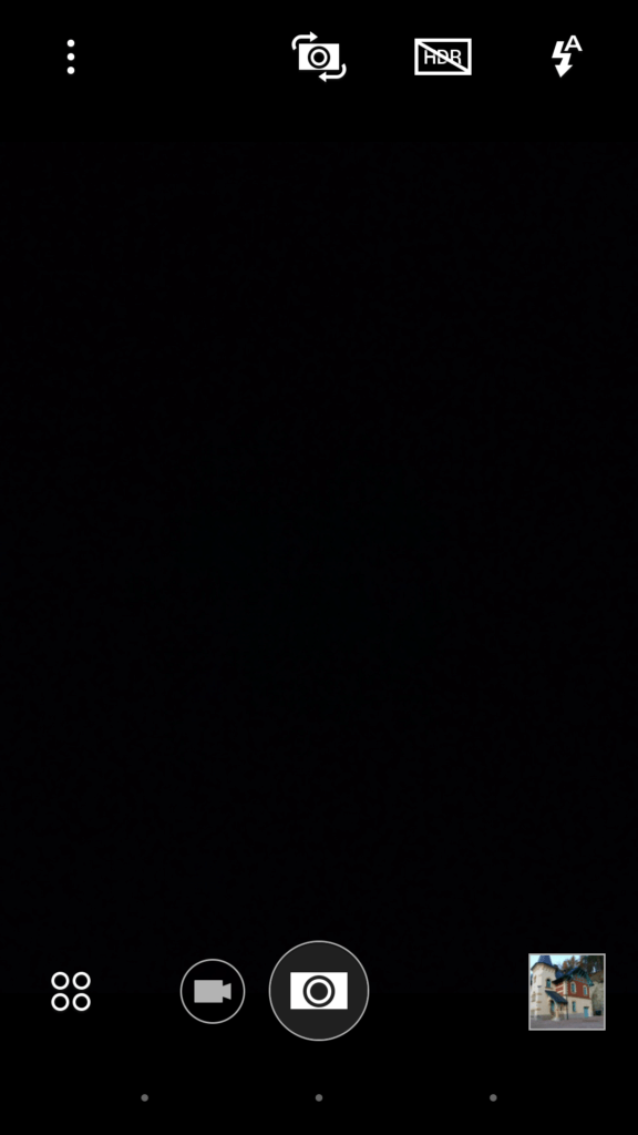 HTC One A9 aplikace fotoaparátu