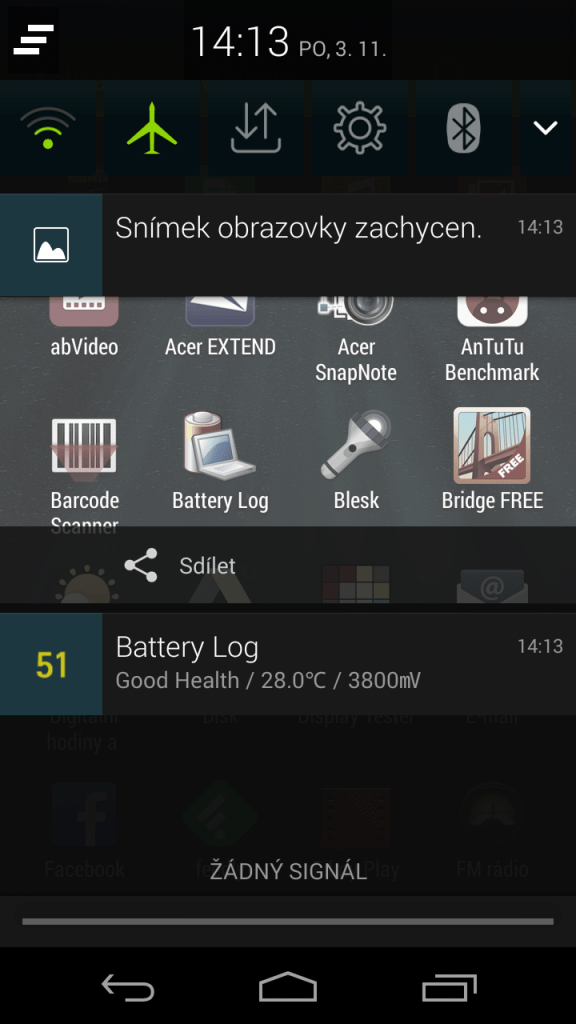 acer liquid jade prostredi systemu android 4 4 2 5