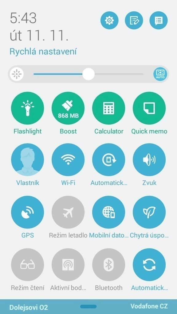 asus zenfone 5 prostredi systemu android 4 3 6