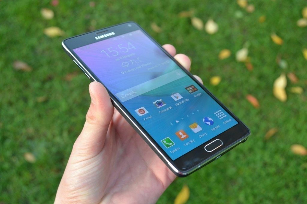 samsung galaxy note 4 predni strana displej 7