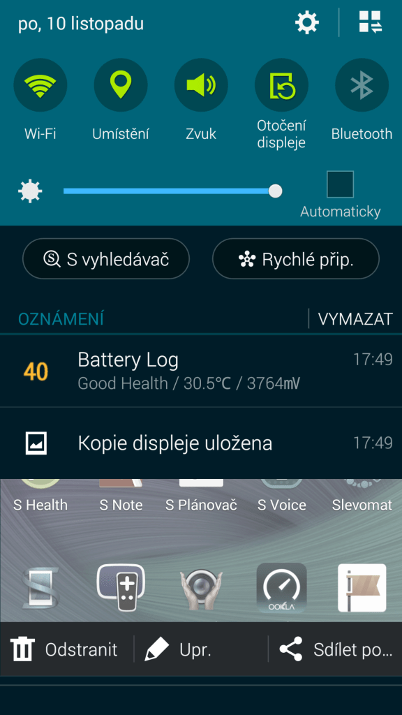 samsung galaxy note 4 prostredi systemu android 4 4 4 6