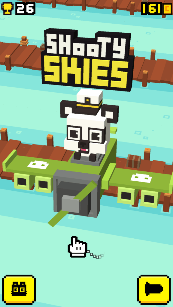 Shooty Skies - Arcade Flyer