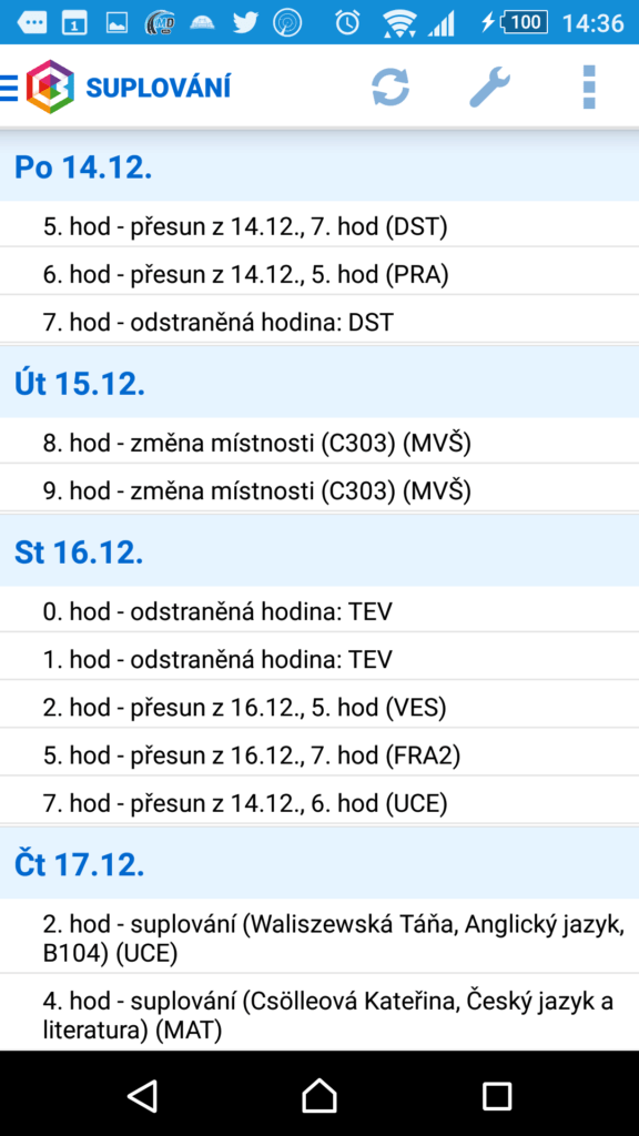 Bakaláři - oficiální aplikace