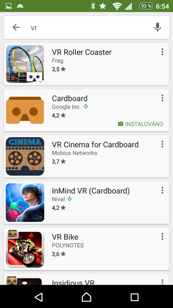 Aplikace najdete v Obchodě Play