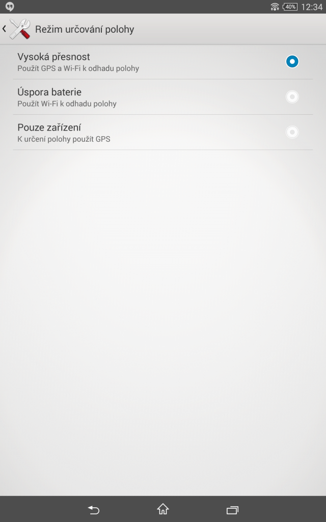 Historie polohy Google 5