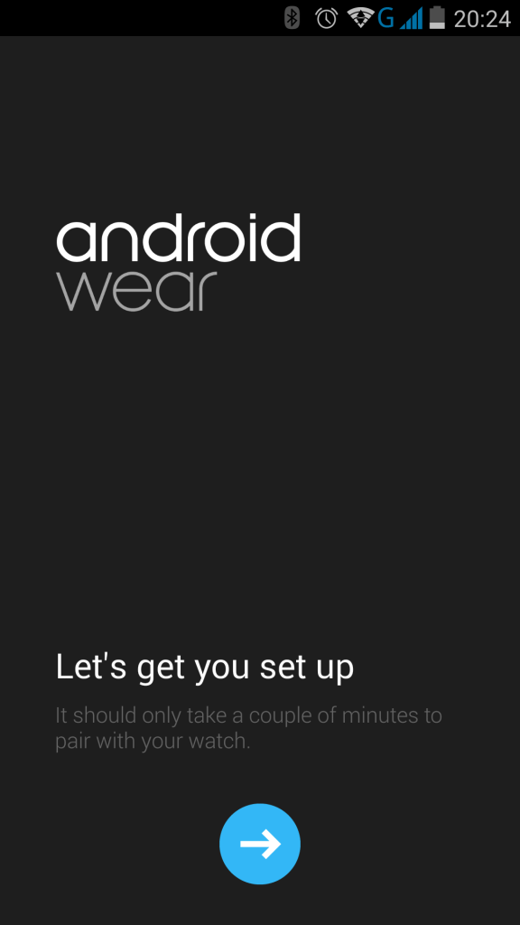 LG G Watch R párování s telefonem 2