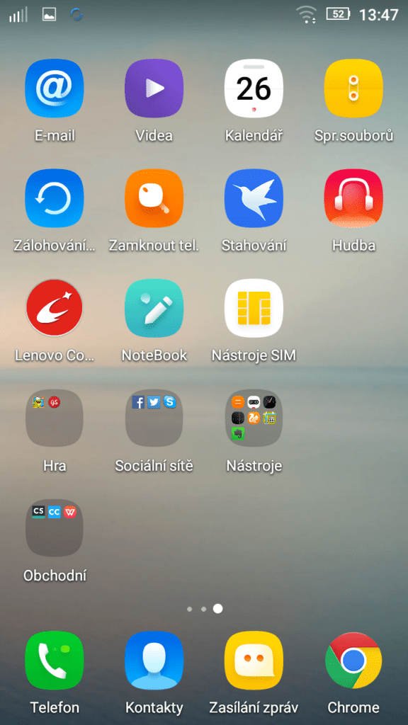 Lenovo Vibe P1m launcher 2