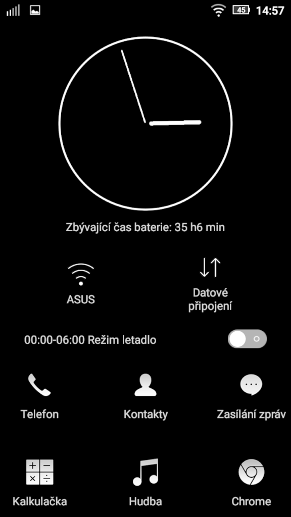 Lenovo Vibe P1m úsporný režim