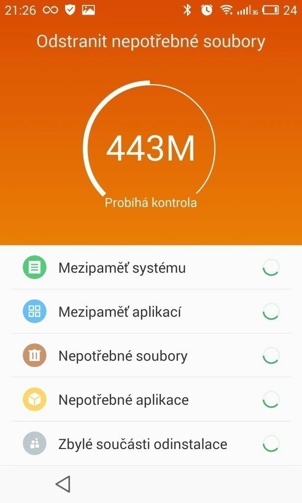 Meizu MX4 prostředí systému Flyme OS 4 2