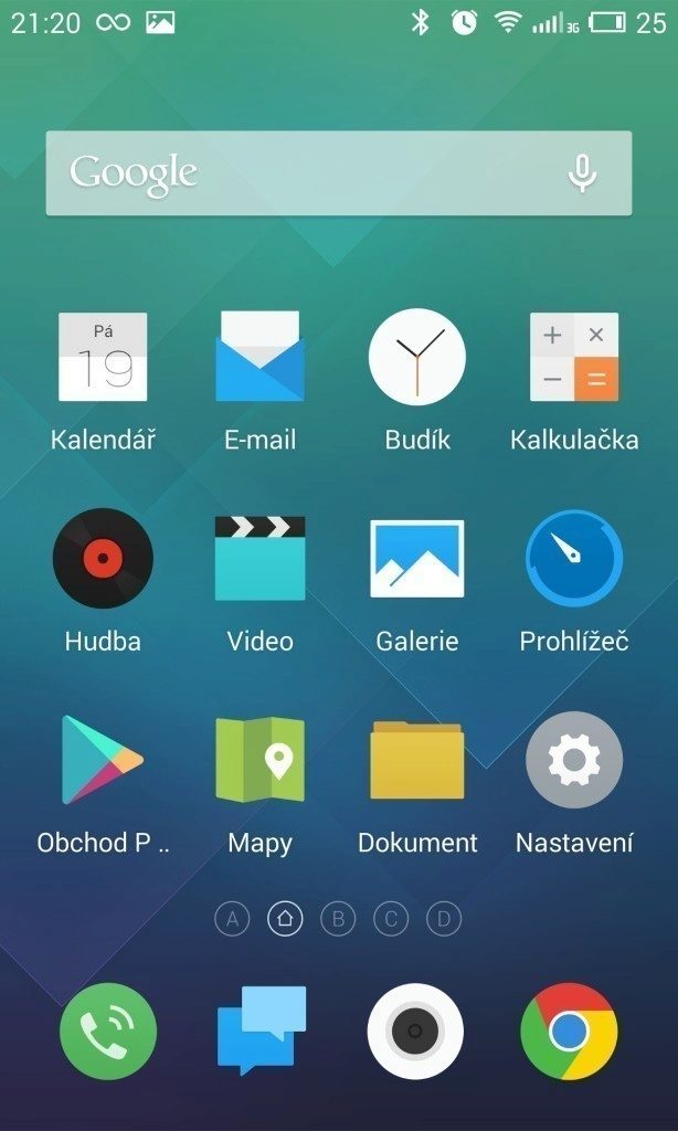 Meizu MX4 prostředí systému Flyme OS 4 4