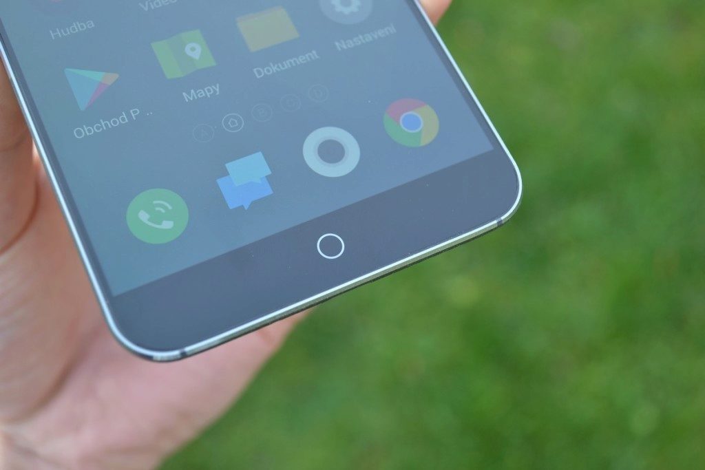 Meizu MX4 senzorové tlačítko domů