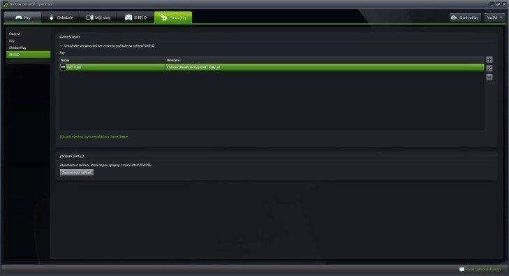Nvidia Shield Tablet K1 Gamestream