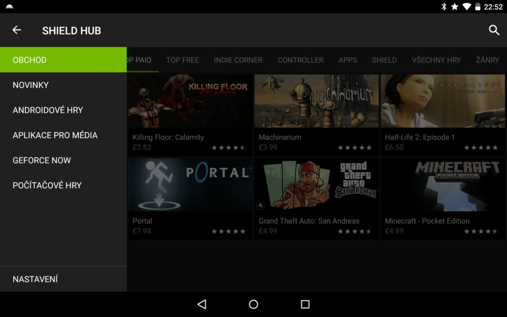 Nvidia Shield Tablet K1 Shield Hub 8