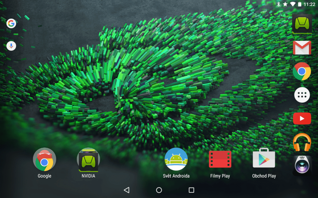 Nvidia Shield Tablet K1 launcher