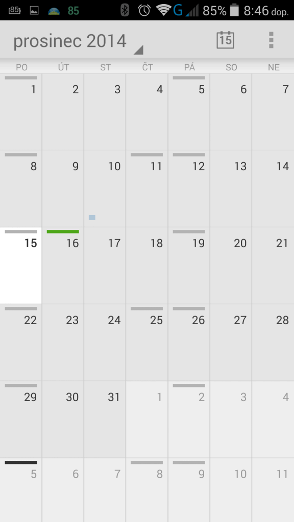 Prestigio Grace prostředí systému Android 4.4.2 12
