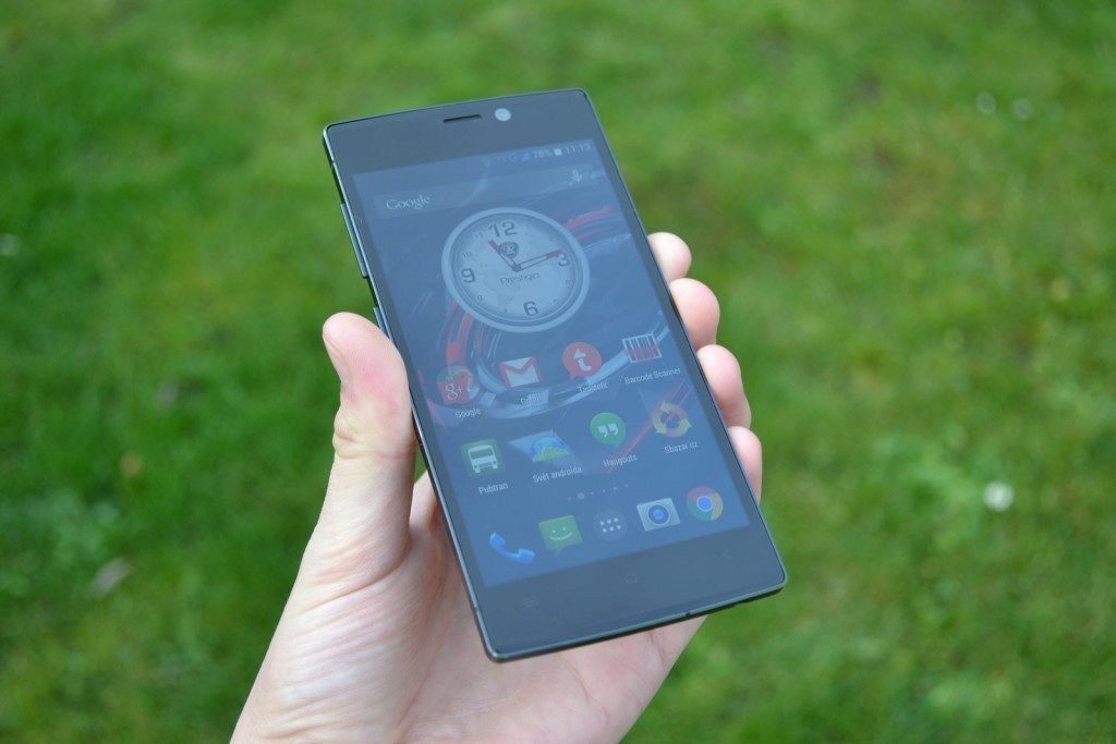 Prestigio Grace přední strana telefonu 2