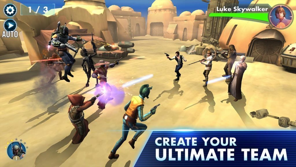 Star Wars Galaxy of Heroes 1