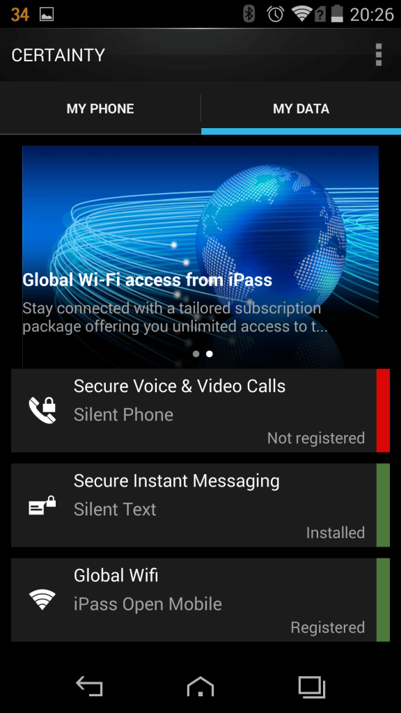 Vertu Aster Certainty 2