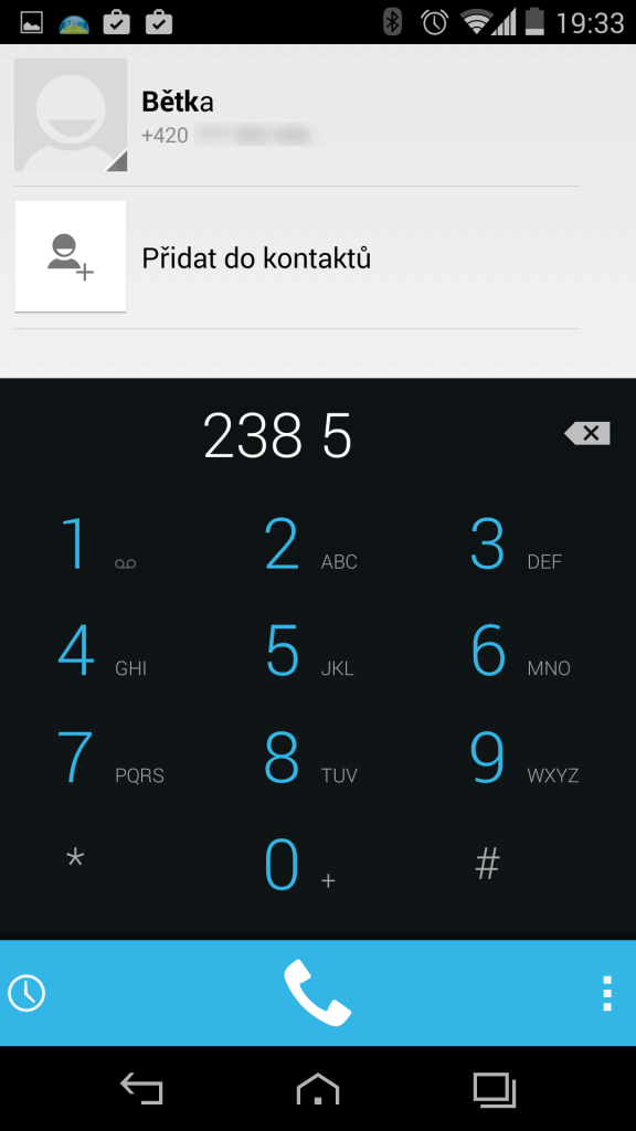 Vertu Aster T9 dialer