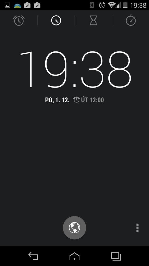 Vertu Aster prostředí systému Android 8