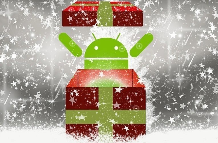 christmas android gift box snowflake