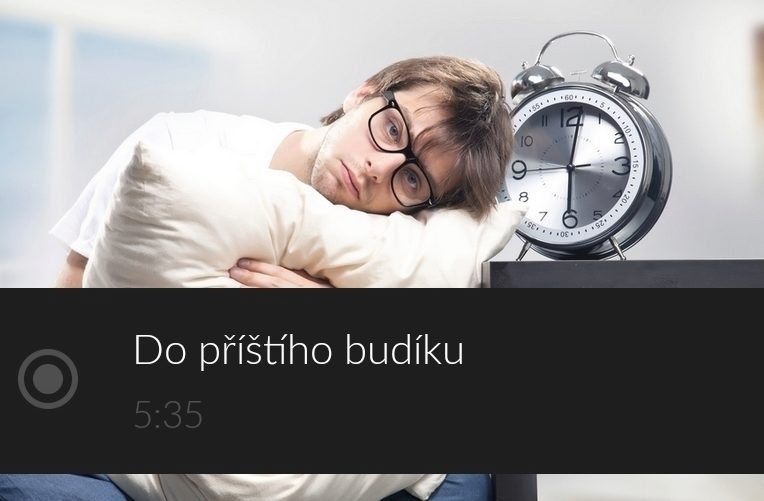 tip z redakce budík tichý náhl