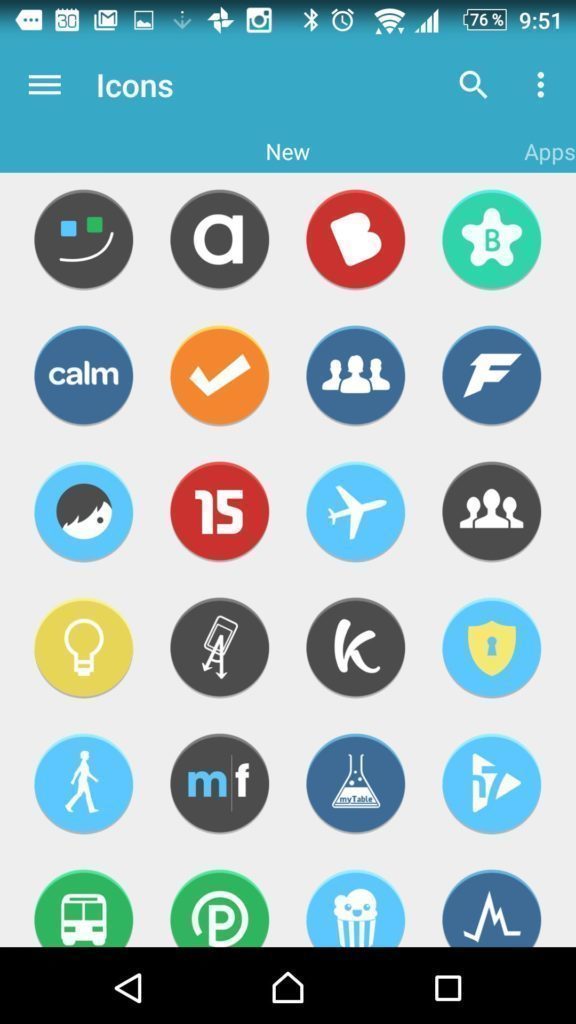 Flatee Icon Pack