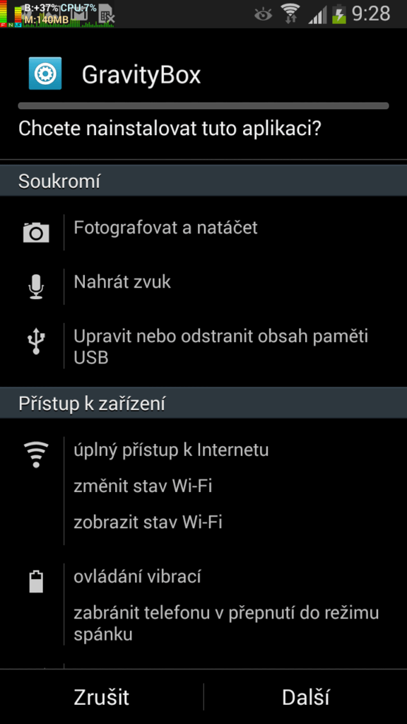 Instalace modulu