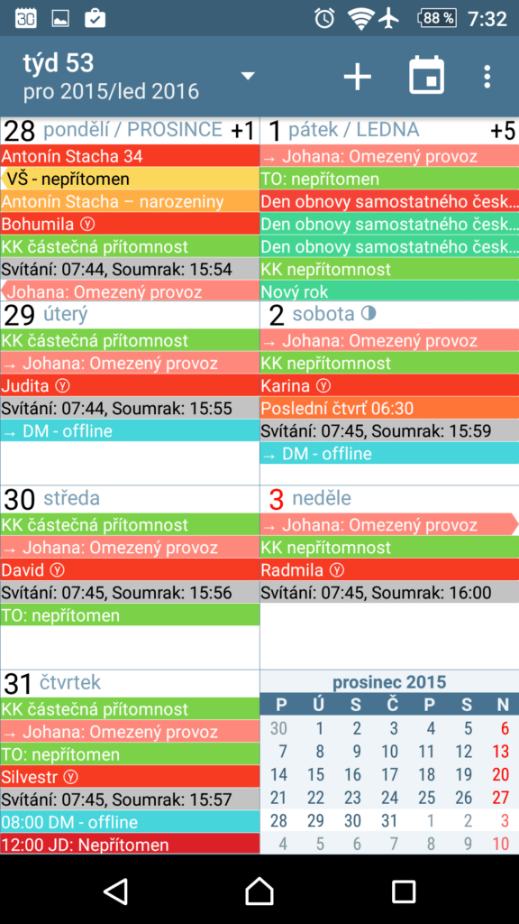 aCalendar+ Calendar & Tasks