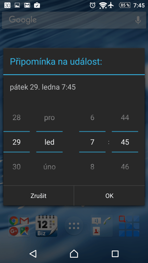 Poznámky na plochu