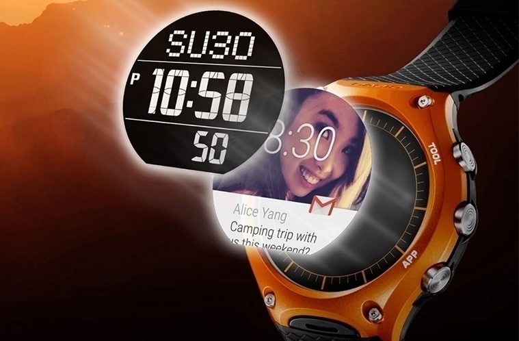 Casio WSD F10 smartwatch náhleďák
