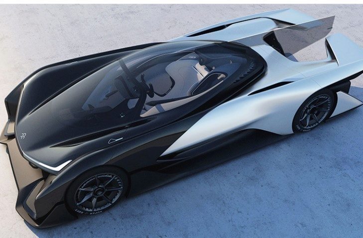 Faraday Future FFZERO koncept - náhleďák