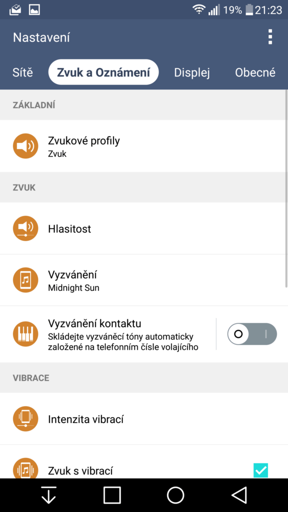 LG G3 oficiální update Marshmallow screenshoty 14