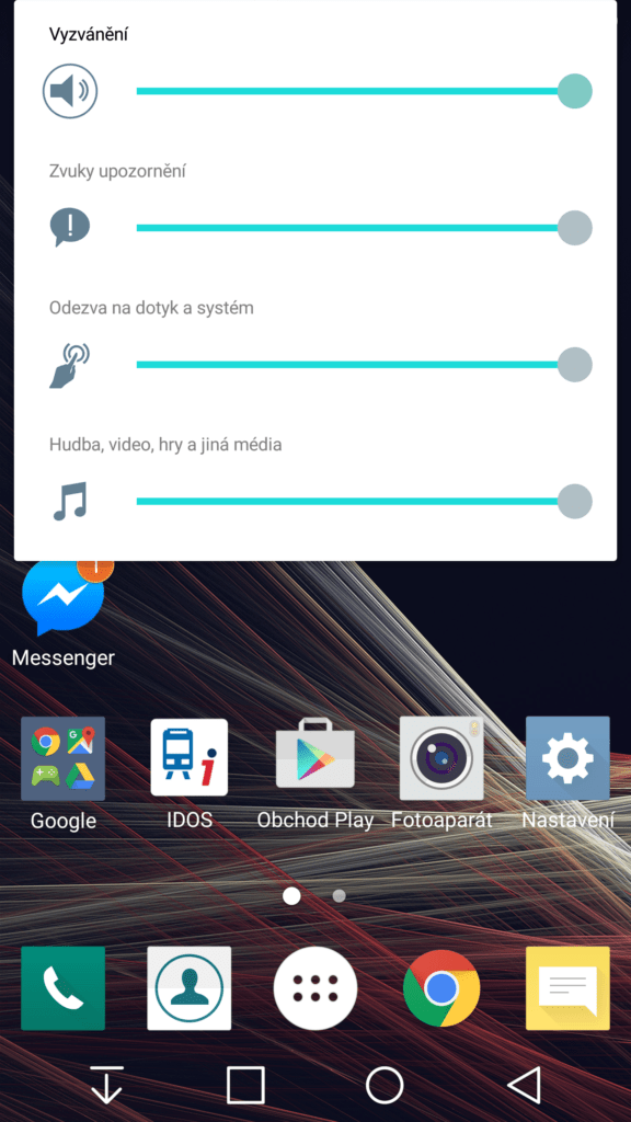 LG G3 oficiální update Marshmallow screenshoty 2