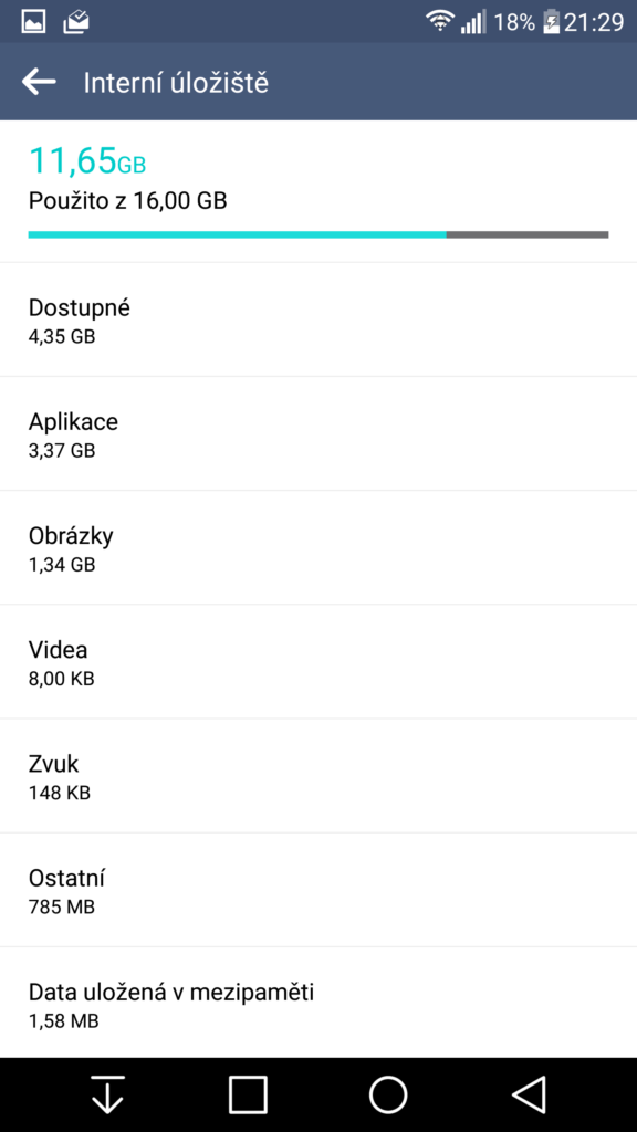 LG G3 oficiální update Marshmallow screenshoty 23