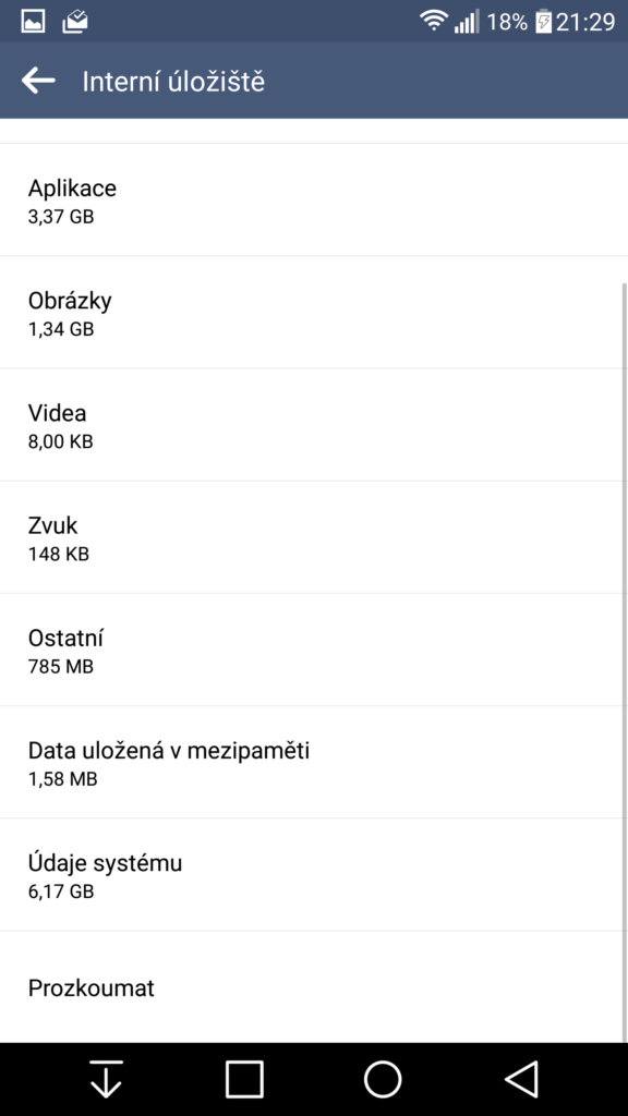 LG G3 oficiální update Marshmallow screenshoty 24