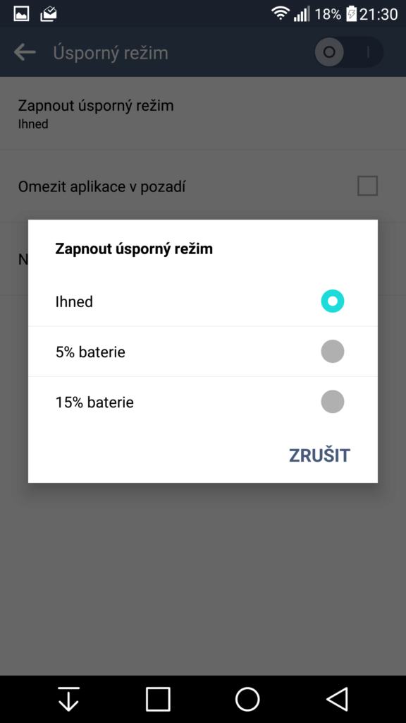 LG G3 oficiální update Marshmallow screenshoty 26