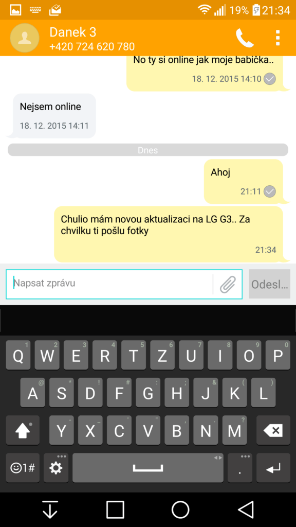 LG G3 oficiální update Marshmallow screenshoty 29
