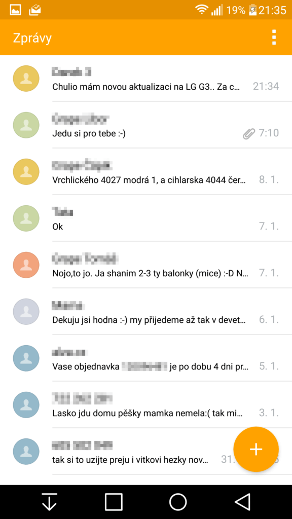 LG G3 oficiální update Marshmallow screenshoty 30