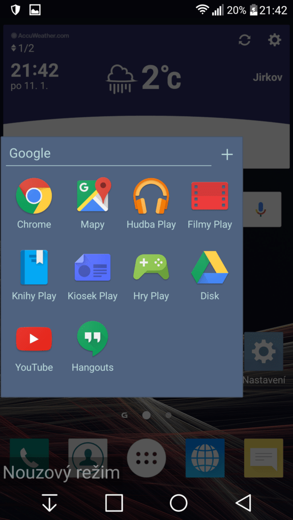 LG G3 oficiální update Marshmallow screenshoty 40