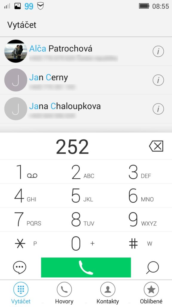 Lenovo Vibe X2 T9 dialer