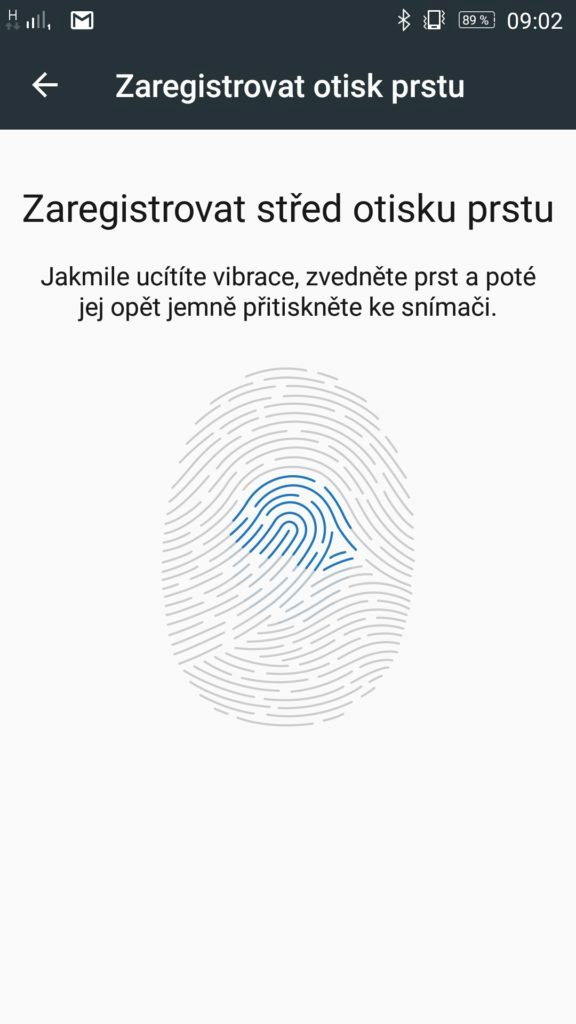Lenovo Vibe X3 otisk