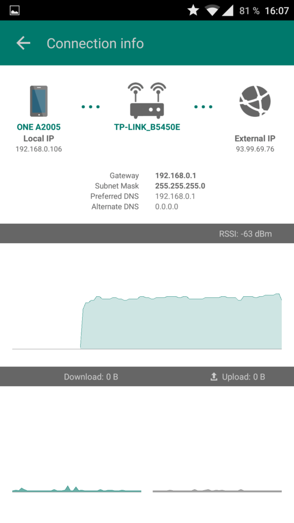 NetX android aplikace wifi 3