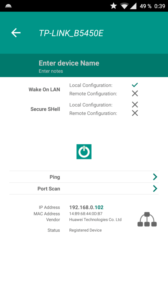 NetX android aplikace wifi 4