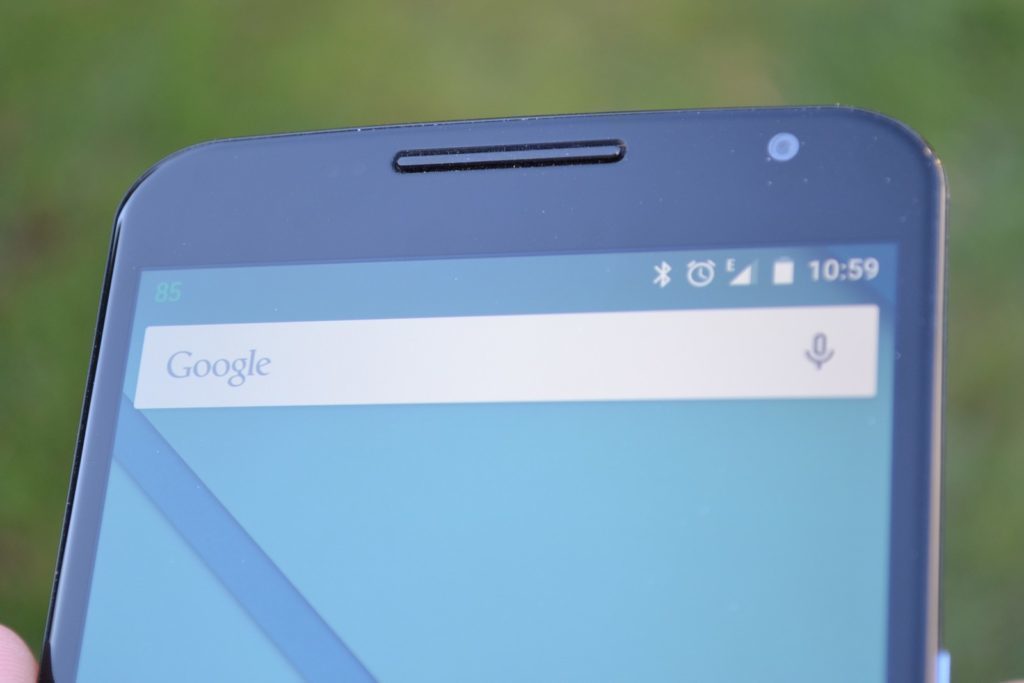 Nexus 6 kamerka senzory reproduktor