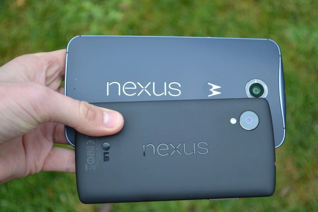 Nexus 6 vs. Nexus 6 srovnání konstrukce 33