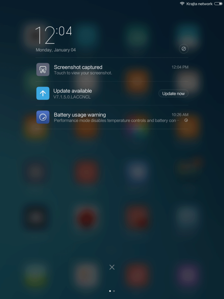 Xiaomi Mi Pad 2 systém 2