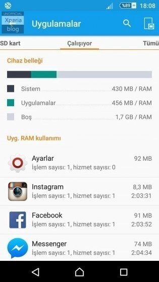 Xperia M5 Android 5.1 3