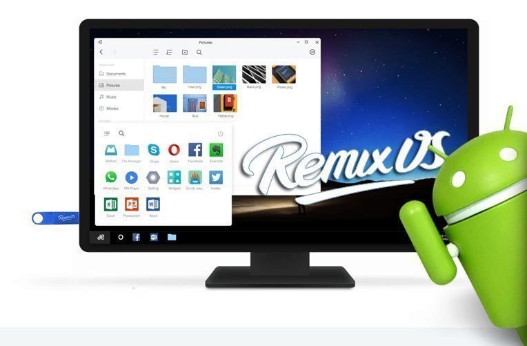 android na pocitaci ico